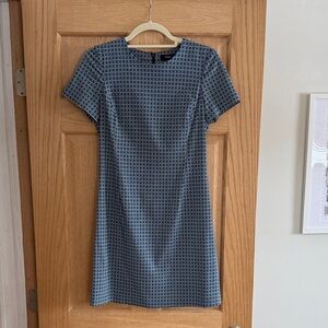Theory Hexagon Patterned Dress